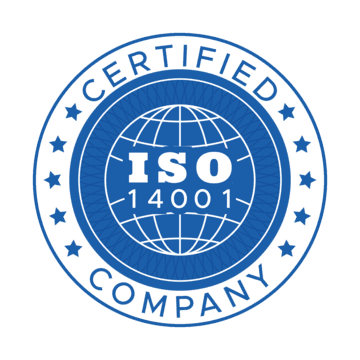 ISO · blue seal organisation reference logo