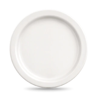 6 Inch Plain Round Plate