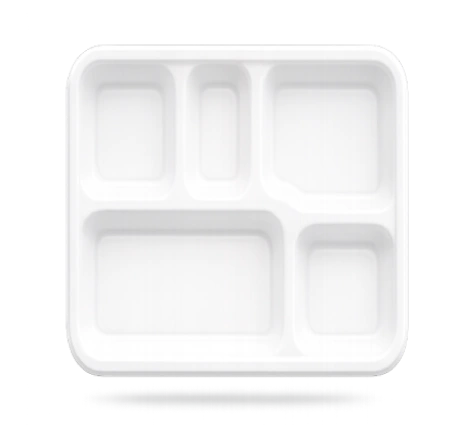 5 Compartment Meal Tray