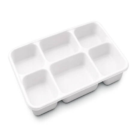 6 Compartment Meal Tray